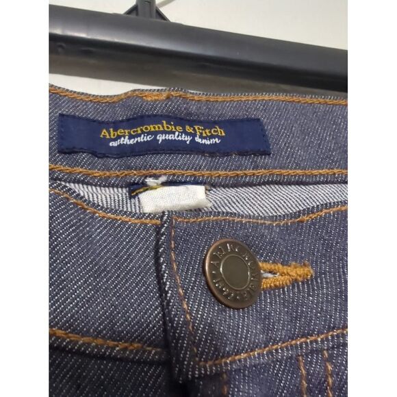 Abercrombie and Fitch Womens Bootcut Blue Gray Denim‎ Jeans Size 36X32 - Picture 2 of 8